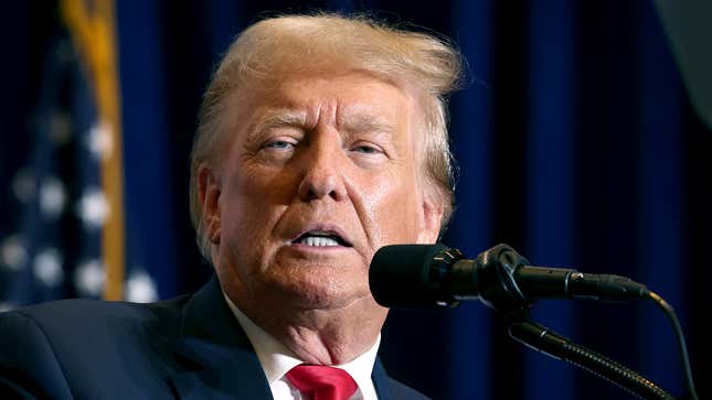 Image for article titled Trump Claims During His Presidency America Only Had White Citizens